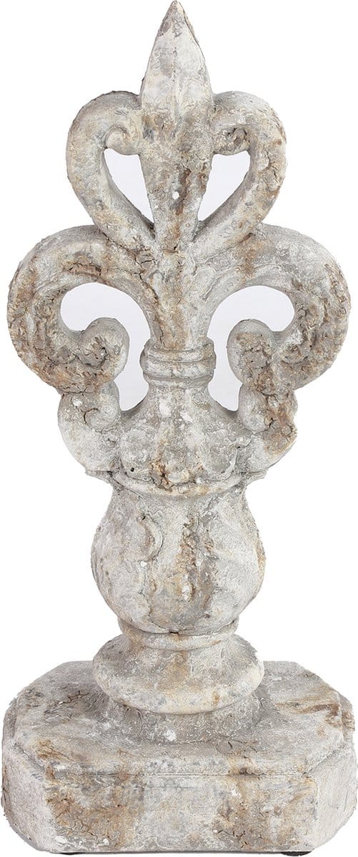 Countryfield Ornament Fleur-de-Lys M grijs