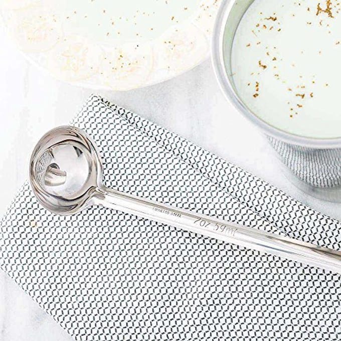 Lux Serving Ladle 1 oz - Roestvrij Staal Serveerschep voor Restaurants