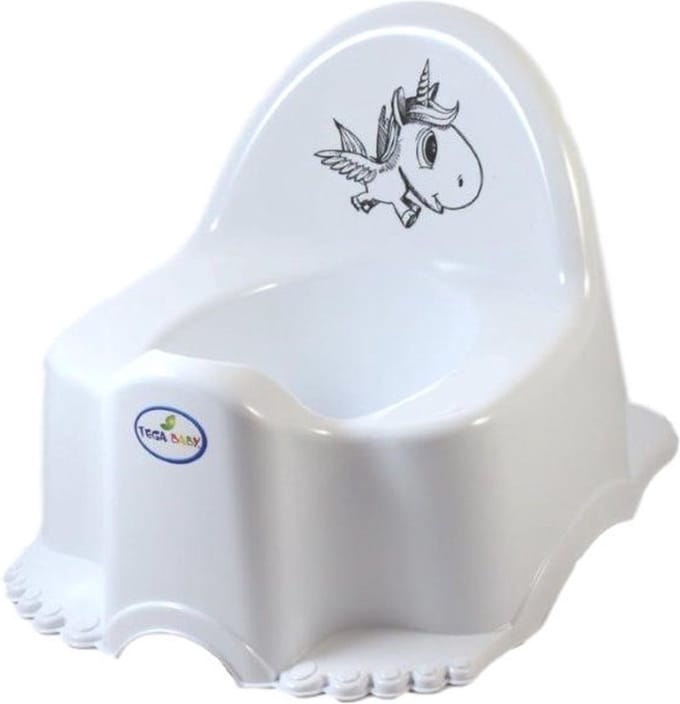 Tega Baby Eco Eenhoorn Wit Potje JD-001-103