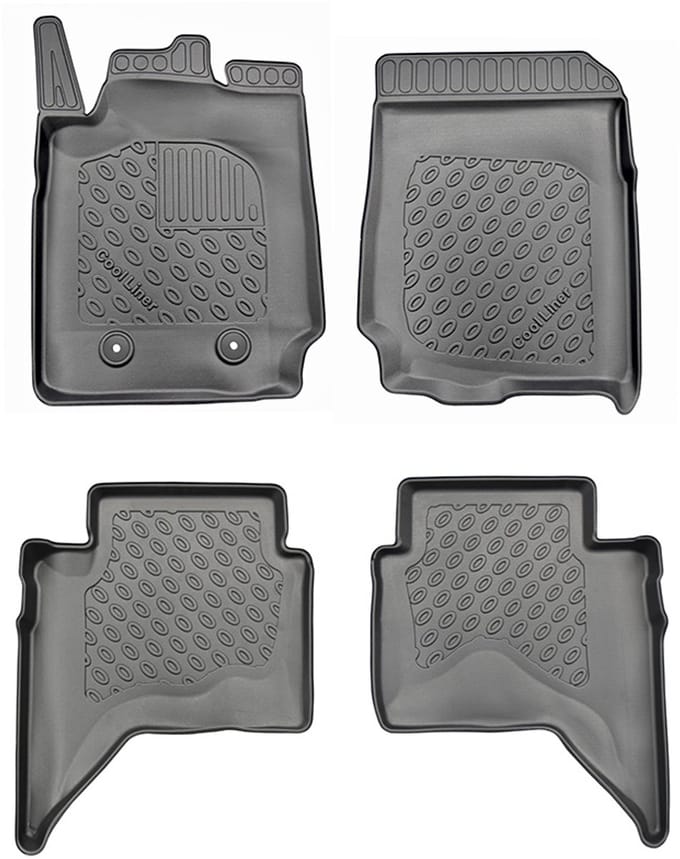 Rubbermatten Ford Ranger 2011-2023 - 3D Schaalmatten