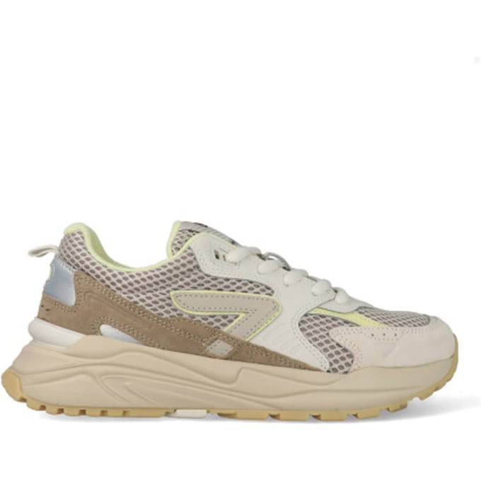 HUB Grid-w Sneakers - Dames - Beige - Maat 42