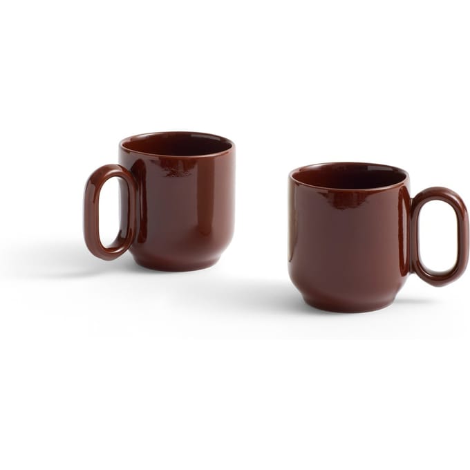 HAY Barro mok set van 2 - HAYBarroBurgundy