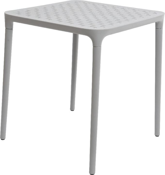Tafel Porto kunststof 65x65x70cm grijs