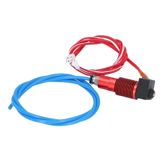 Hotend Kit Vervanging voor CR-10S Pro 3D Printer 0.4mm Nozzle 24V 40W Aluminium Verwarmingsblok blue