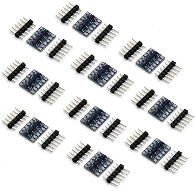 10 Stuks Bi-directionele Logic Level Converter - Niveauconverter Module voor Arduino