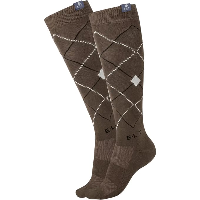 Elt Paardrijsokken Argyle - Ruiteraccessoires - L