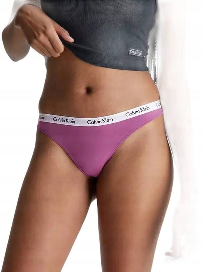 Calvin Klein - String - Dames - Fiolet - Maat M