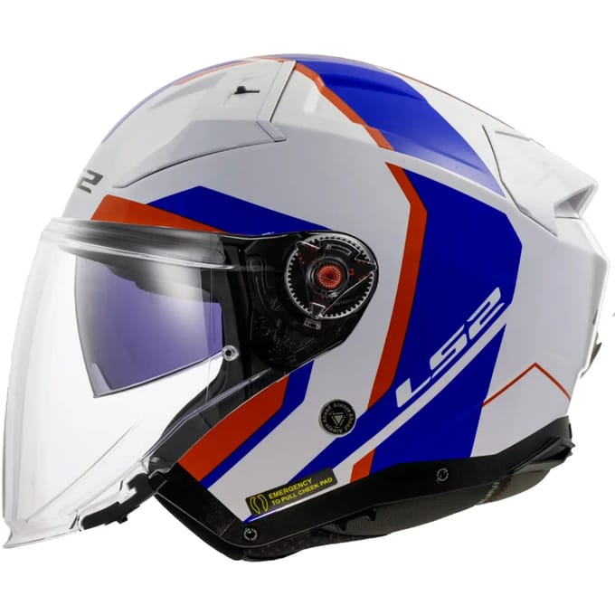 Jet motorhelm LS2 OF603 Infinity II Focus