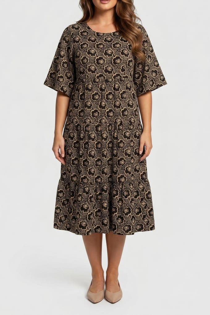 BA&SH Robe Gabie Noir Taglia: S | Abiti Midi Outlet | Donna