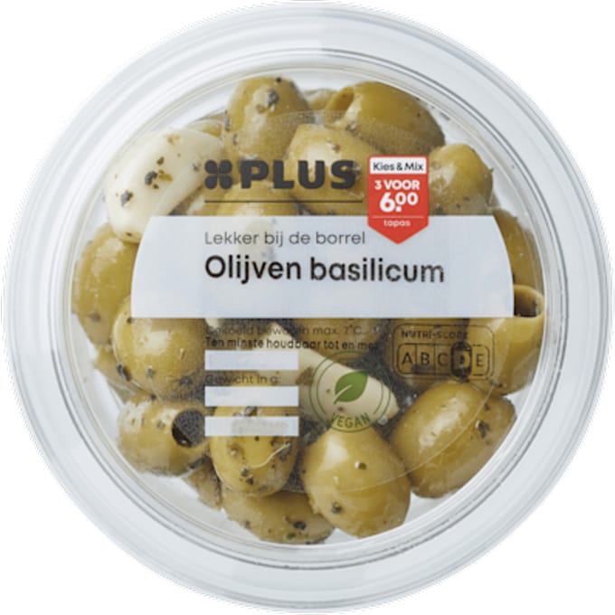 Olijven basilicum
