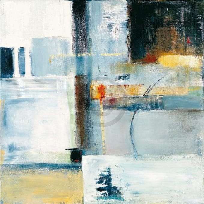 Kunstdruk Bea Danckaert - Colorfield IV 70x70cm