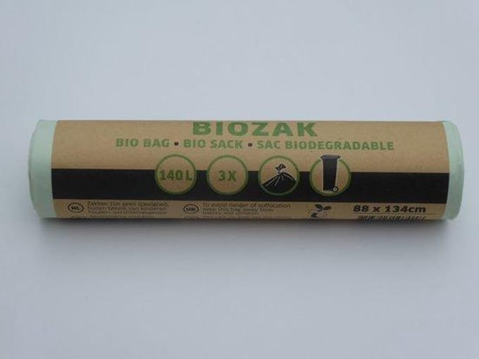 Bio Bag - biozak 140 liter - 88 x 134 cm - 10 rollen = 30 zakken