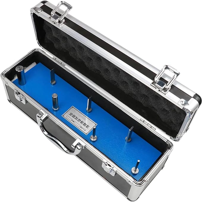 Verffilm Flexibiliteit Tester - Buigtester Coating - Testen Verf Hechting - Volledig Metaal Constructie - 7 Stalen Assen - Metaal