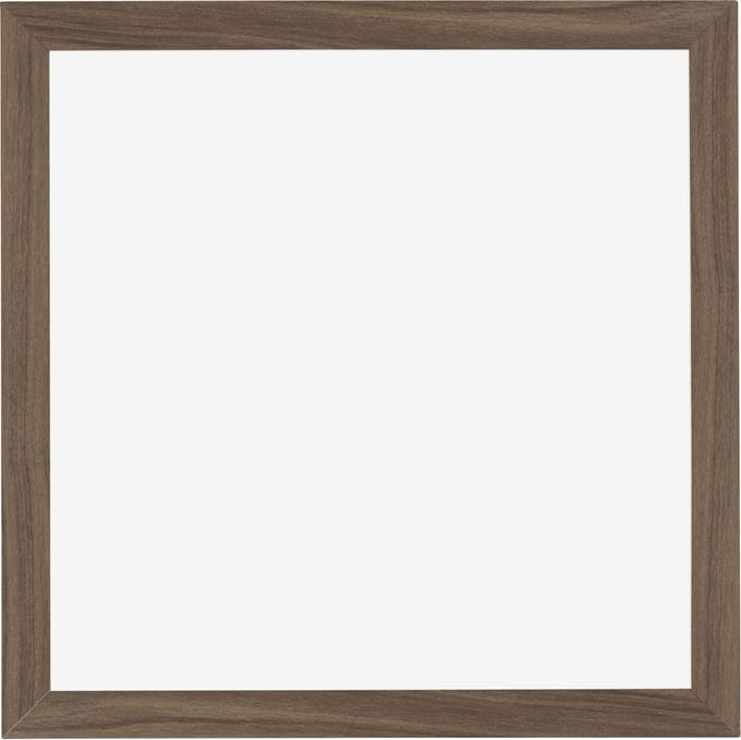 Fotolijst 30x30 cm - MDF - Walnoot Donker - Marseille