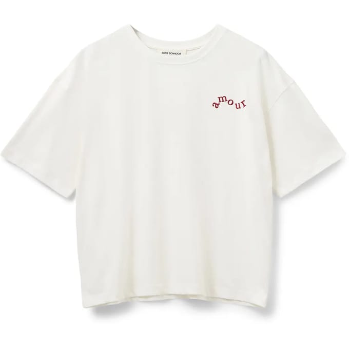 Dames-T-shirt met opdruk Sofie Schnoor Vera