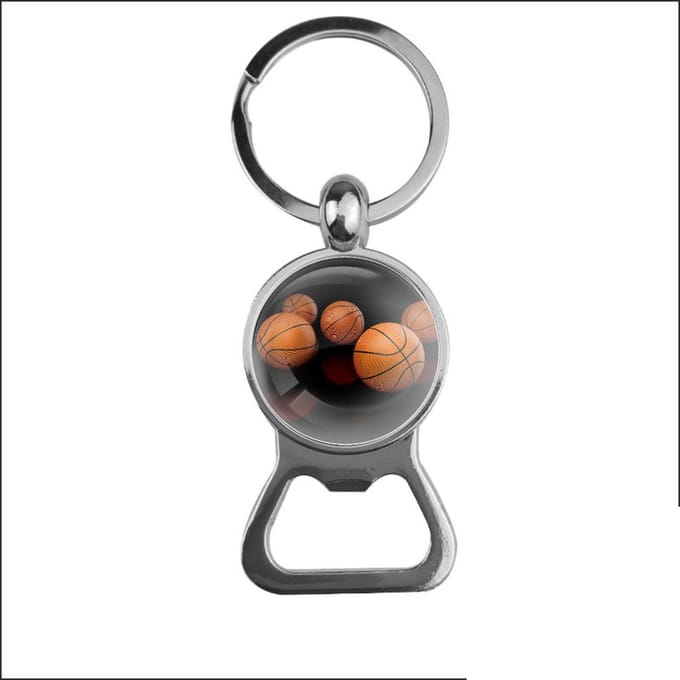 Bieropener Glas - Basketballen