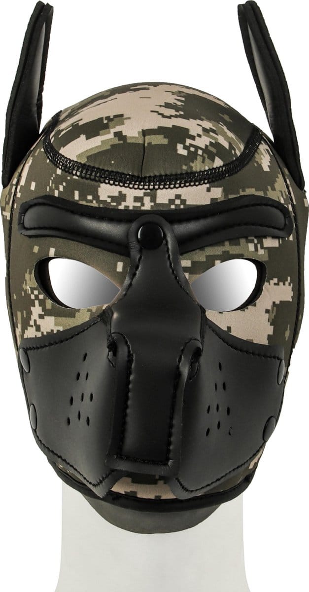Banoch - Lindo Perrito Neoprene - honden masker puppy - camouflage
