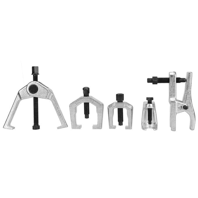 Kit d'outils de réparation de train avant 5 pièces, extracteur de séparateur de rotule de bras de direction noir