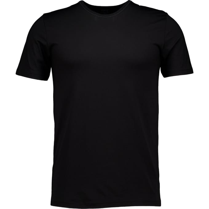 Mey Shirt 1/2 Arm T-shirts Zwart 46002