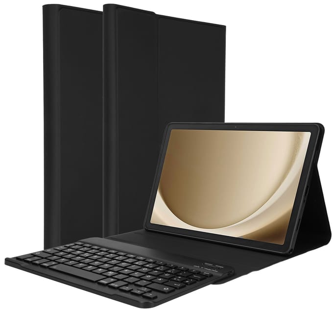 Accezz Tablet Toetsenbord Hoes - Geschikt voor Samsung Galaxy Tab A9 Plus - QWERTY Bluetooth Keyboard Bookcase