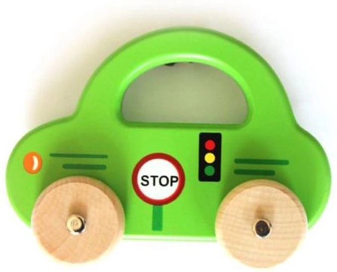 Jouéco Houten Auto's 3-delig