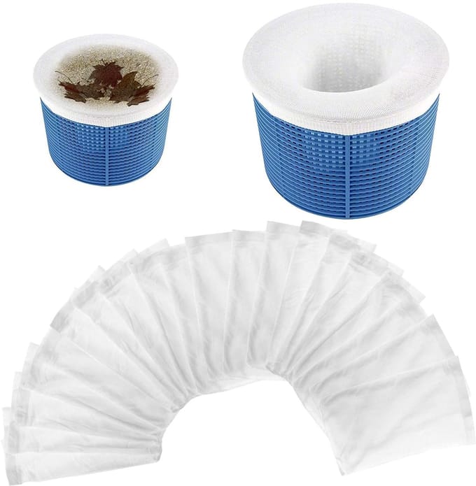 Dailygoods- Skimmersokken 20 Stuks - Herbruikbaar - Filterbeschermers