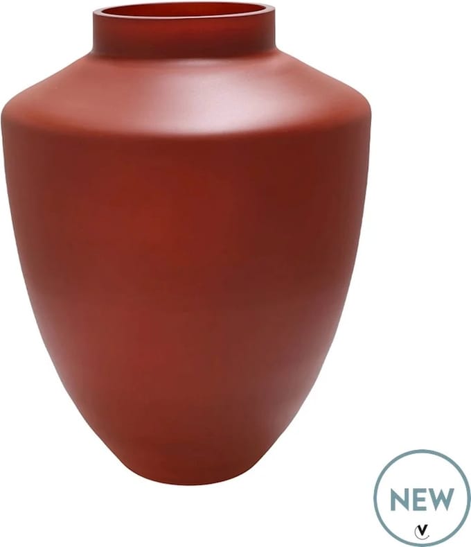 Vaas Tugela | Small | Matte Rusty - Roest | Ø24,5 x H29 cm
