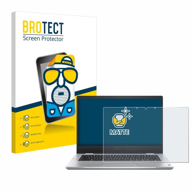 BROTECT - Screenprotector voor ASUS Chromebook Flip CM1 (CM1402F) - Folie Beschermfolie matte