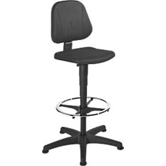 interstuhl industriële draaistoel Unitec vloerglijders + voetring...