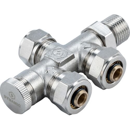 Dynamic Way onderblok vloer 1/2" x M22 x 16mm
