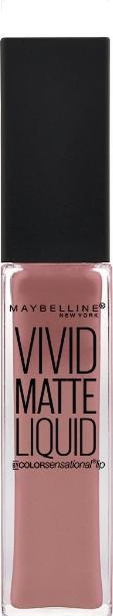 Maybelline Vivid Matte Liquid - 07 Blushing Beige - Lippenstift