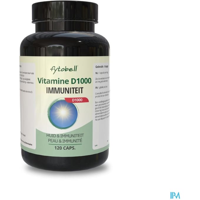 Fytobell Vitamine D 1000 120 Capsules