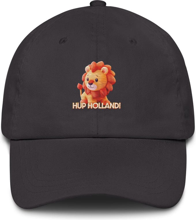 Hup Holland! Pet / Cap - Donkergrijs