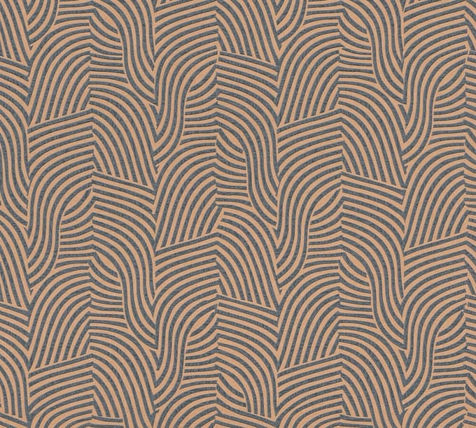 GOLVEND BEHANG | Abstract - Zwart Goud - Living Walls Daniel Hechter 7