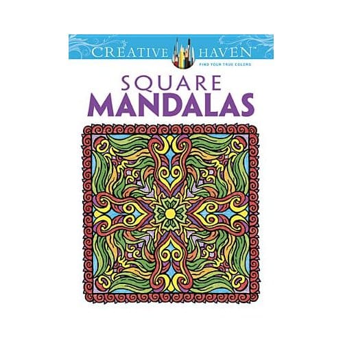 Creative Haven Square Mandalas - Alberta Hutchinson