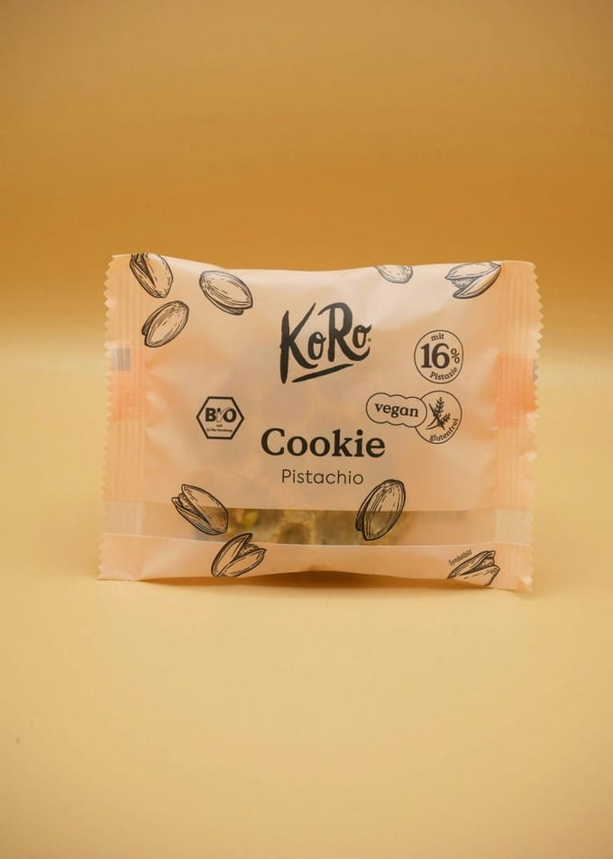 KoRo | Bio Cookie mit 16 % Pistazie 12 x 50 g