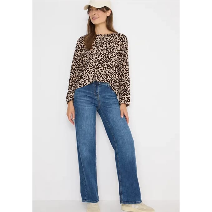 Gedessineerde blouse