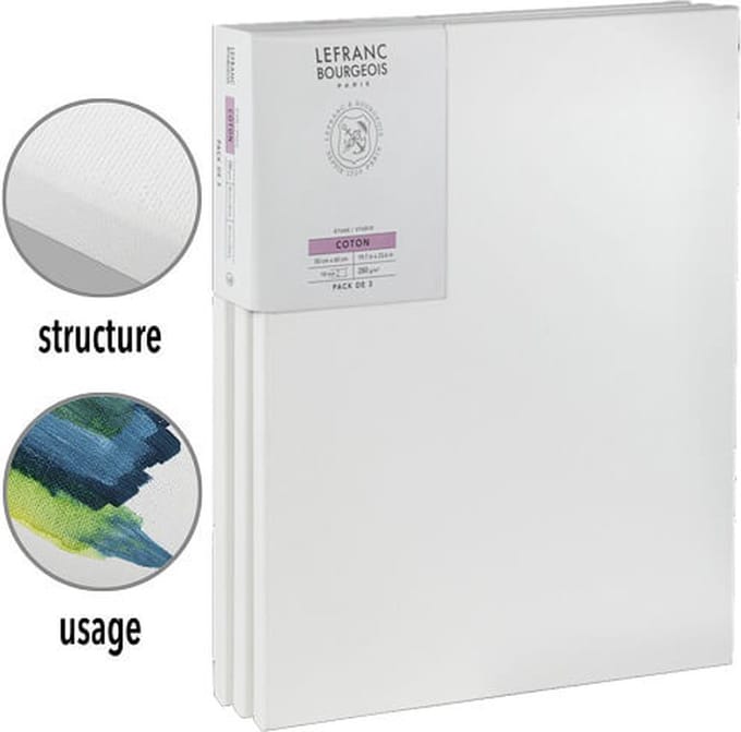 Lefranc & Bourgeois Studio Canvas Schildersdoek 50x60
