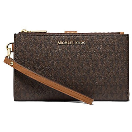 Michael Kors Smartphoneportefeuille Dames Portemonnee - Bruin - One Size