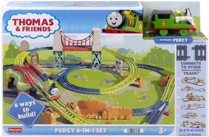 Fisher-Price Thomas & Friends Percy 6-in-1 Set