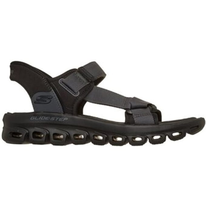 Skechers heren sandalen zwart maat 43
