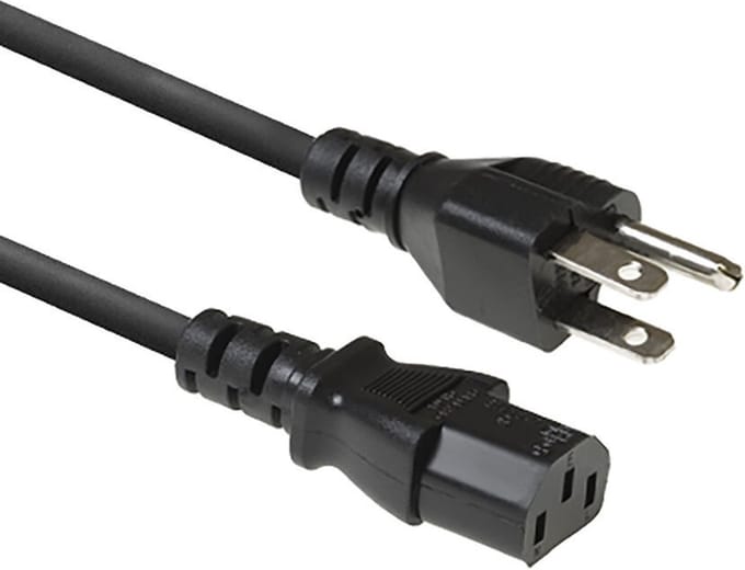 ACT Netsnoer USA connector - C13 zwart 1,8 m AK5444
