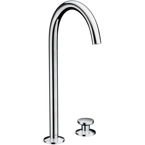 AXOR One 2-hole lavatory mixer Select 260 with Push-Open drain set 48060000