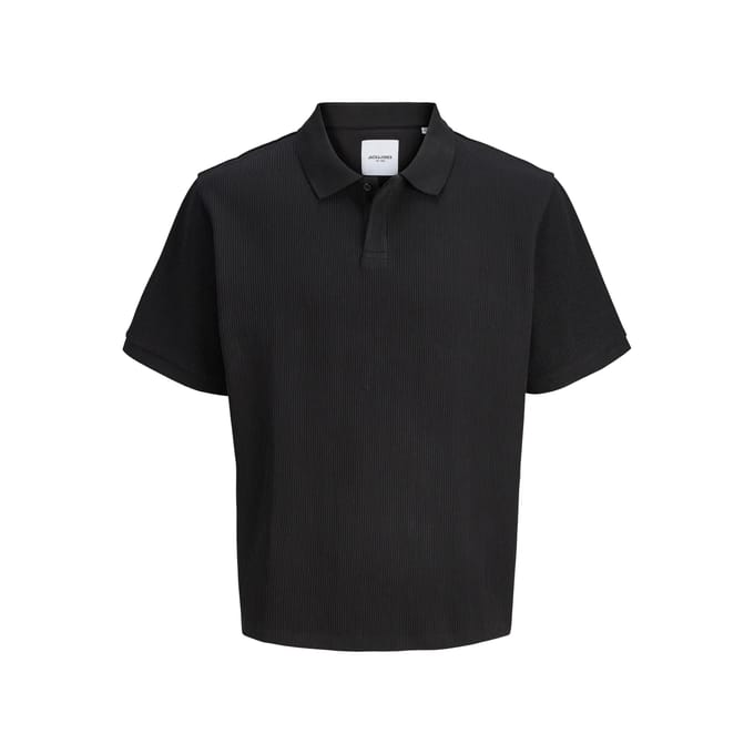 JACK&JONES - JJEHARRISON STRUCTURE POLO SS LN - Heren - Polo's