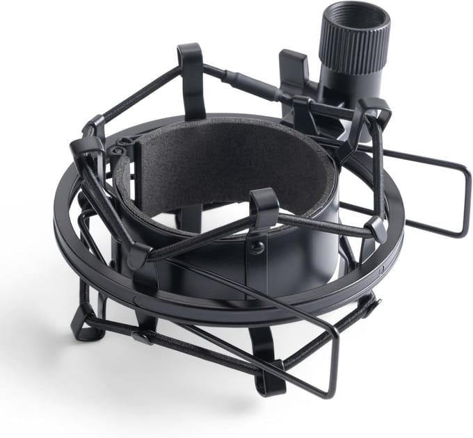 Microfoon Ophanging - Microfoonhouder - Studio Opnames - Isolatie Van Geluid - 55-60 mm - Zwart