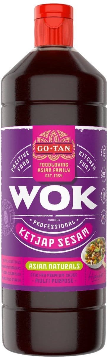 Go-tan - Woksaus Ketjap Sesam - 1ltr