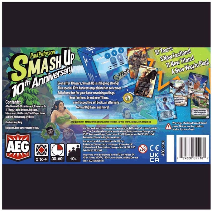 Smash Up: 10th Anniversary Set - Kaartspel (ENG)