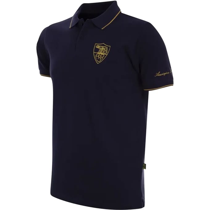 COPA - AS Roma Heritage Polo - Heren - Korte Mouw - Blauw - L
