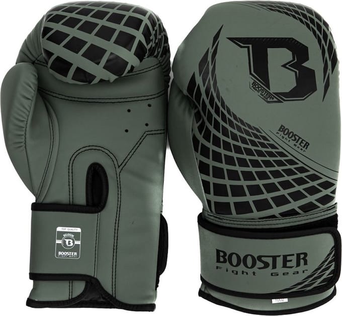Booster - bokshandschoenen - Cube - Militairy Green - 12 oz