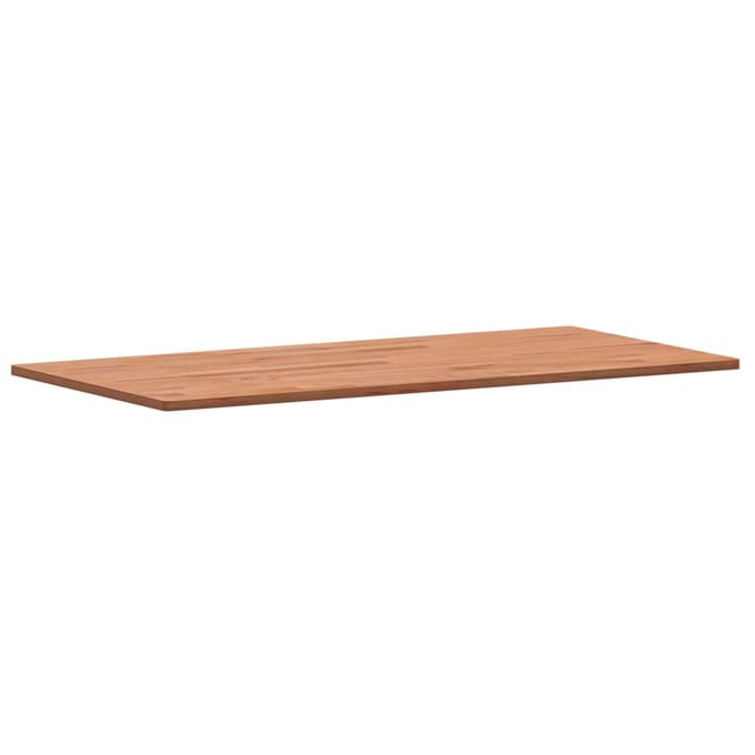 vidaXL - Wastafelblad - 80x40x1,5 - cm - massief - beukenhout
